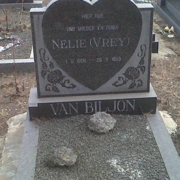 BILJON Nelie, van nee VREY 1908-1993