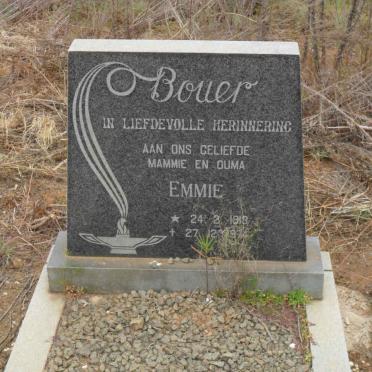 BOUER Emmie 1918-1974
