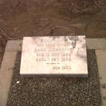 BRANDOW Anna J. 1844-1925