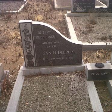 DELPORT Jan H. 1894-1986 