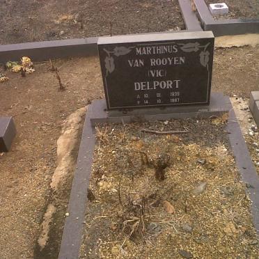 DELPORT Marthinus Van Rooyen 1939-1987
