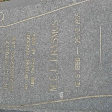 ERASMUS M.C.E. 1896-1965