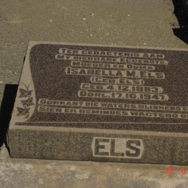 ELS Isabella M. nee ELS 1883-1947