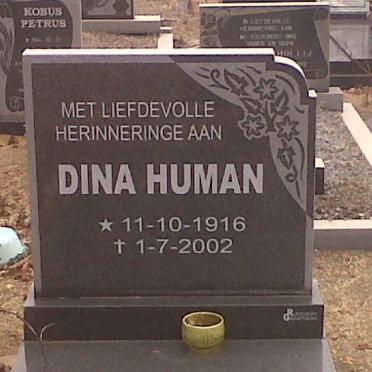 HUMAN Dina 1916-2002