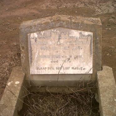 HEEVER Catrina Maria, v.d. -1928