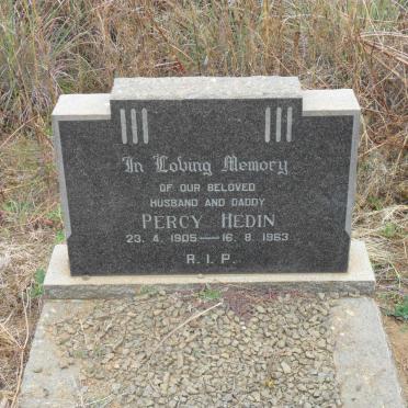 HEDIN Percy 1905-1963