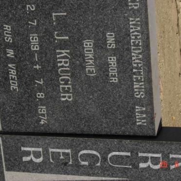 KRUGER L.J. 1919-1974