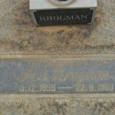 KROGMAN Piet 1899-1960