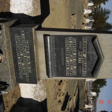 KUIT Hendrik Johannes 1872-1934