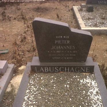 LABUSCHAGNE Pieter Johannes 1907-1975