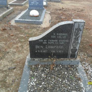 LOMBARD Ben 1912-1976