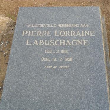 LABUSCHAGNE Pierre Lorraine 1918-1958