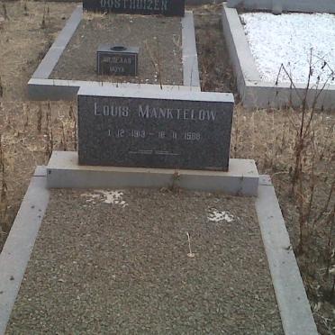 MANKTELOW Louis 1913-1988