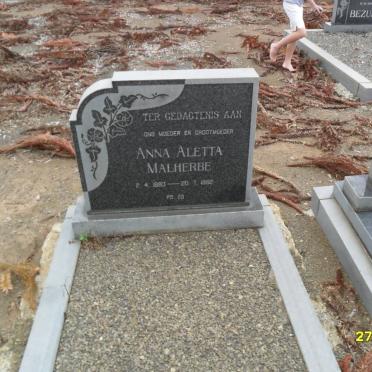 MALHERBE Anna Aletta 1893-1982