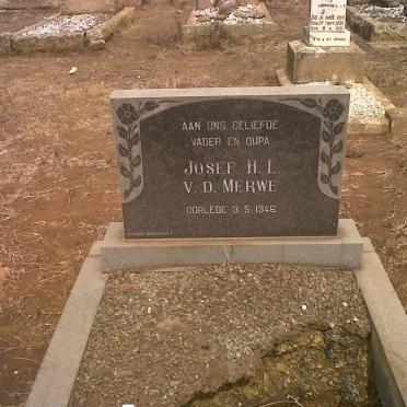 MERWE Josef H.L., v.d. -1946