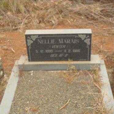 MARAIS Nellie nee VENTER 1898-1986