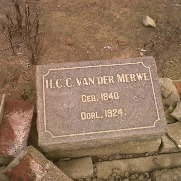 MERWE H.C.C., van der 1840-1924