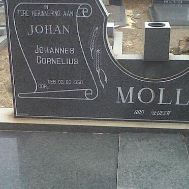 MOLL Johannnes Cornelius 1950-