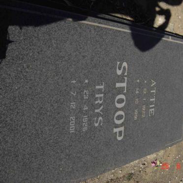 STOOP Attie 1922-1991 &amp; Trys 1926-2001