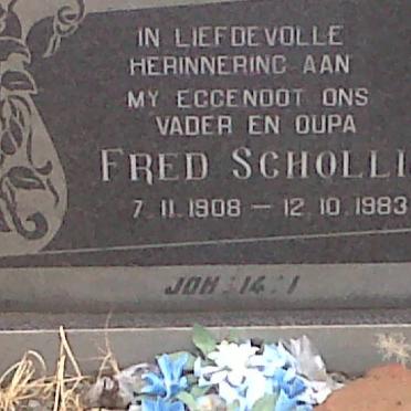 SCHOLLIJ Fred 1908-1983