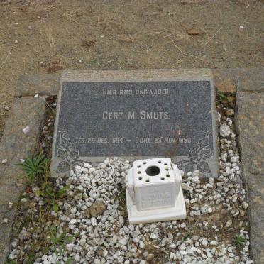 SMUTS Gert M. 1854-1950