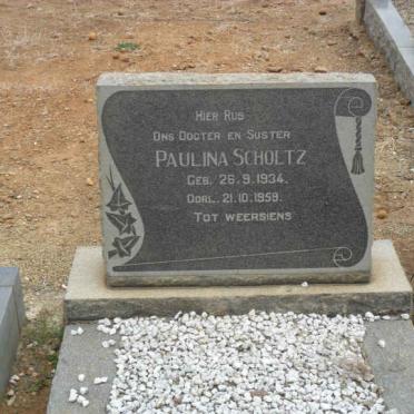 SCHOLTZ Paulina 1934-1959