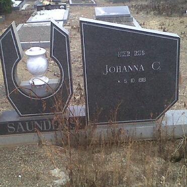 SAUNDERS Johanna C. 1919-