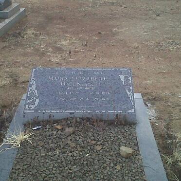 THEUNISSEN Maria Elizabeth -1976