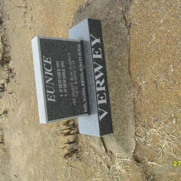 VERWEY Eunice 1992-1992