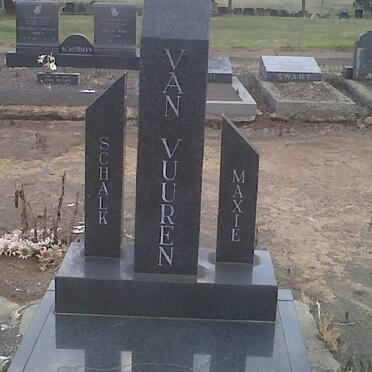 VUUREN Schalk, van 1941-1993 &amp; Maxie 1945-