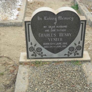 VENTER Charles Henry 1916-1961