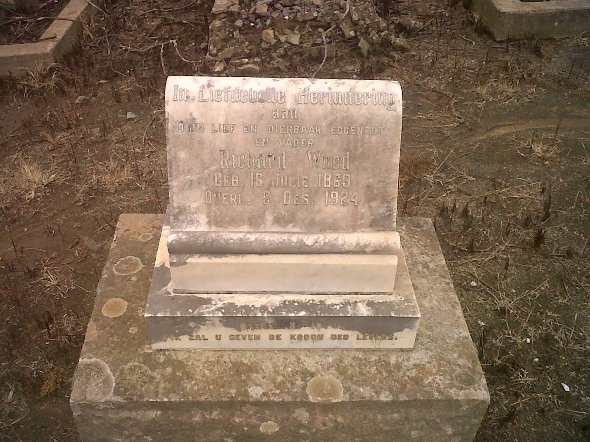 WOOD Richard 1869-1924