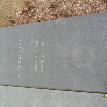 WOLMARANS J. 1899-1987