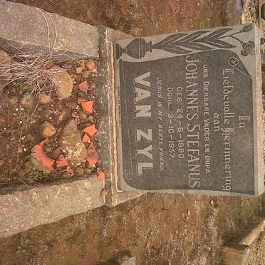 ZYL Johannes Stefanus, van 1890-1957