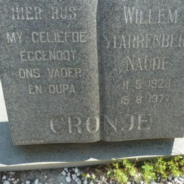 CRONJE Willem Starrenberg Naude 1923-1977