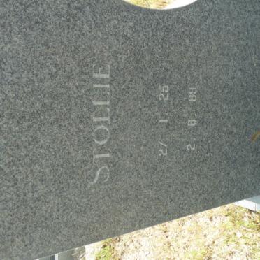 COETZER Stollie 1925-1989 &amp; Marie 1927-1994