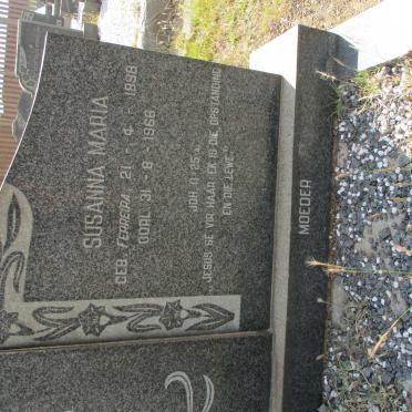 CLOETE Frans Lodewyk Hermanus 1895-1983 & Susanna Maria FERREIRA 1898-1966