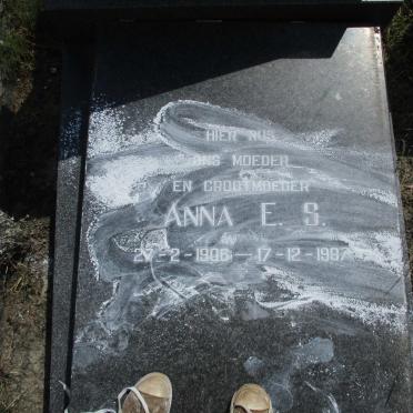 CILLIERS Anna E.S. 1906-1987
