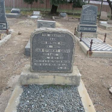 GROVE Jan Gysbert 1911-1941