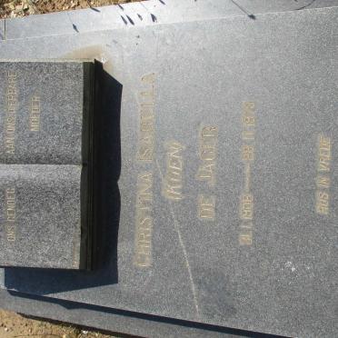 JAGER Christina Isabella, de nee KOEN 1906-1973