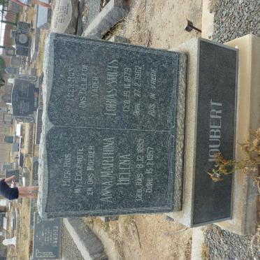 JOUBERT Tobias Smuts 1879-1962 & Anna Marthina Helena RAS 1895-1957