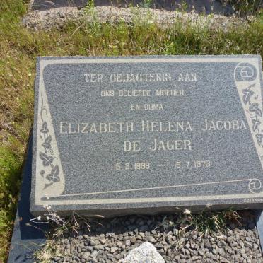JAGER Elizabeth Helena Jacoba, de 1896-1973
