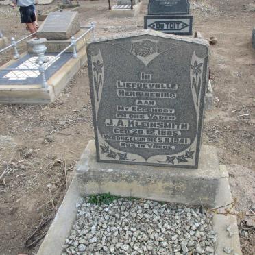 KLEINSMITH J.A. 1885-1941