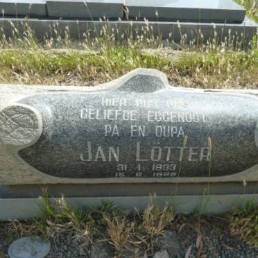 LOTTER Jan 1933-1989