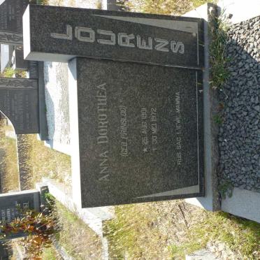 LOURENS Anna Dorothea nee PRINSLOO 1901-1972