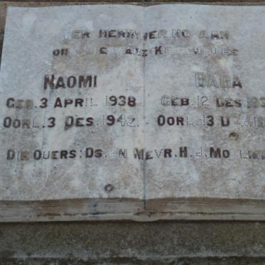 MOOLMAN Naomi 1938-1942 :: MOOLMAN 1936-1936