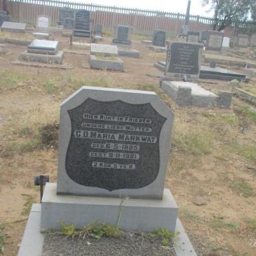 MARKWAT C.D. Maria 1885-1981