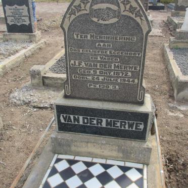 MERWE J.F., van der 1872-1944