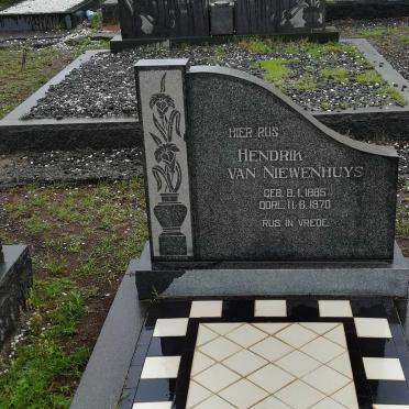 NIEUWENHUYS Hendrik, van 1885-1970