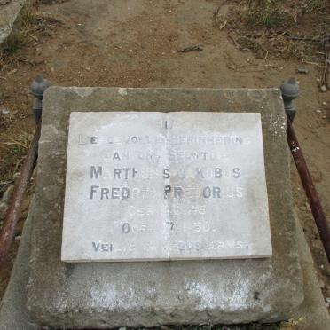 PRETORIUS Marthunis Jakobus Fredrik 1949-1950